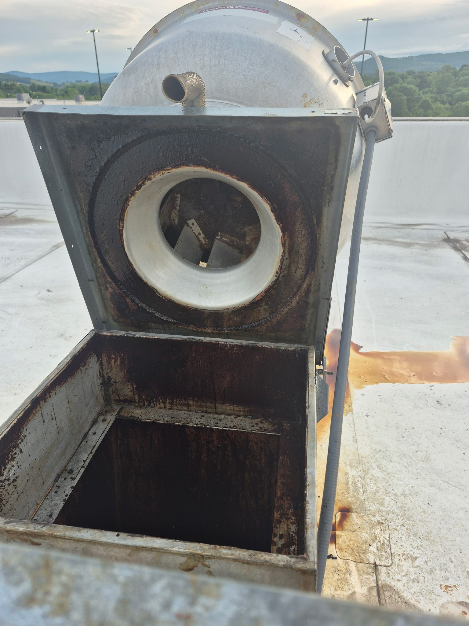 Exhaust Fan Blades after